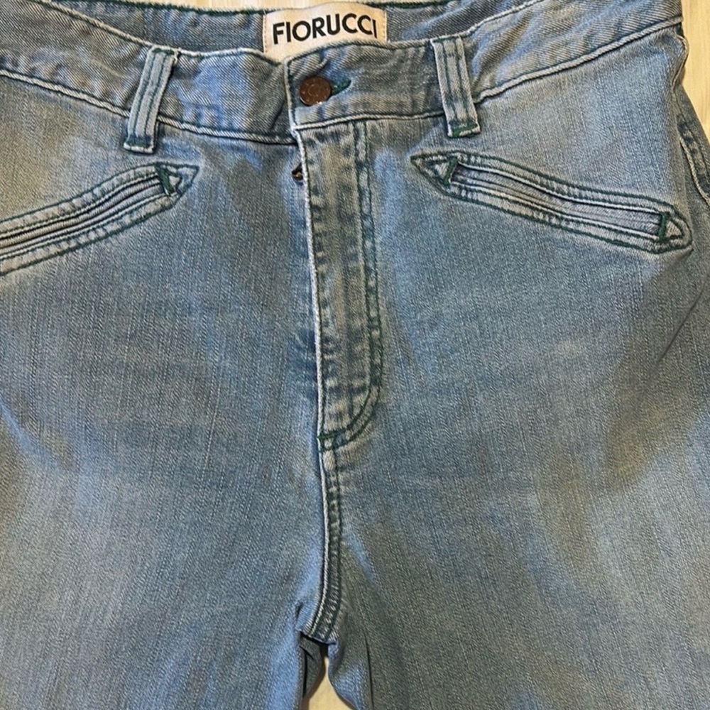 Fiorucci Sky Blue Denim Pants